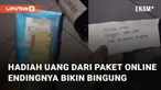 Aksi kocak namun akhirnya sedih dialami oleh seorang perempuan ini saat membeli produk online