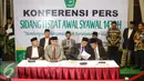 Kementerian Agama menetapkan 1 Syawal 1436 Hijriah jatuh pada Jumat, 17 Juli 2015, Jakarta, Kamis (16/7/2015). Ketetapan itu diputuskan setelah melaksanakan sidang isbat oleh Tim Badan Hisab Rukyat Kemenag. (Liputan6.com/Faizal Fanani)