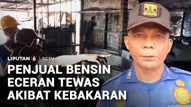 Api Sambar Bensin Eceran, Pemilik Warung Tewas dalam Kebakaran