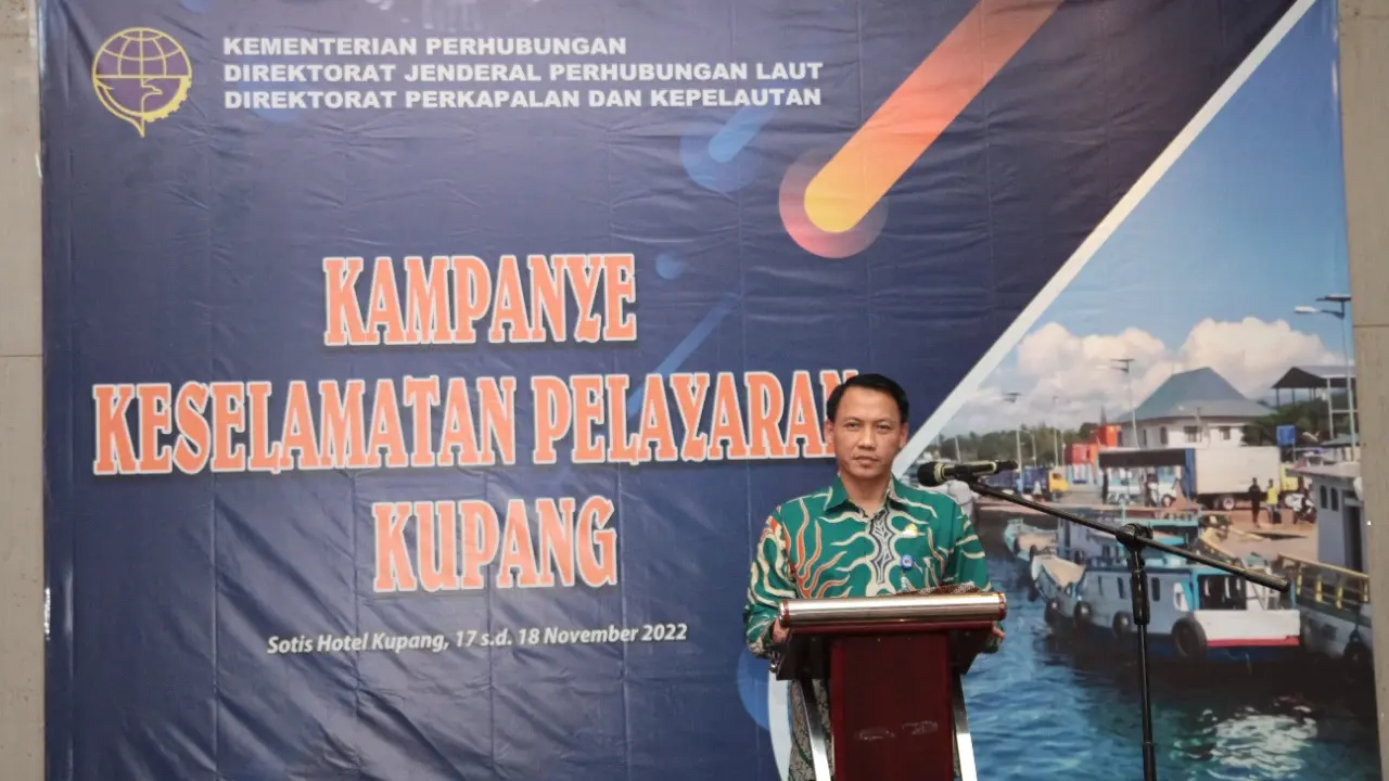 Kementerian Perhubungan bersama dengan KSOP Kelas III Kupang melaksanakan Kampanye Keselamatan Pelayaran di Kupang, NTT