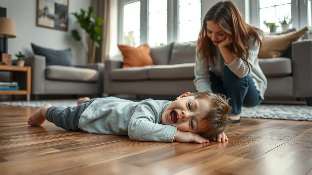 10 cara cerdas menghadapi anak tantrum