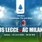 PREDIKSI LECCE VS AC MILAN (Liputan6.com/Abdillah)