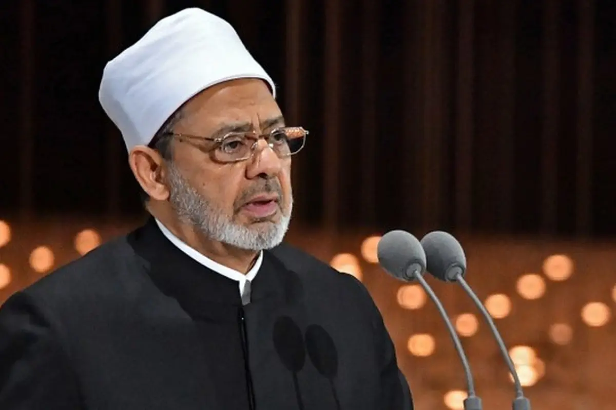 Imam Besar Masjid Al Azhar Syeikh Ahmed Al-Tayeb.