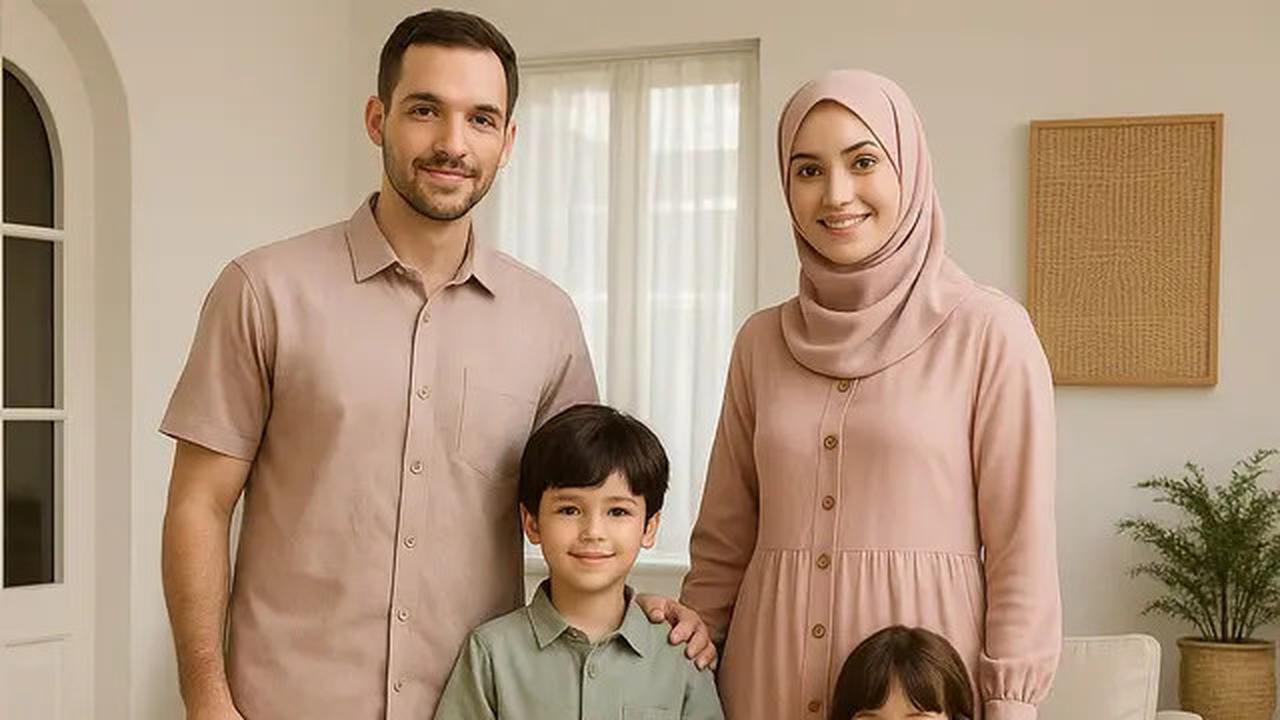 10 Gamis Islami Couple untuk Acara Keluarga yang Elegan dan Serasi di 2025
