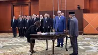 Suahasil Nazara Melantik 14 Pejabat Baru, Ini Daftarnya
