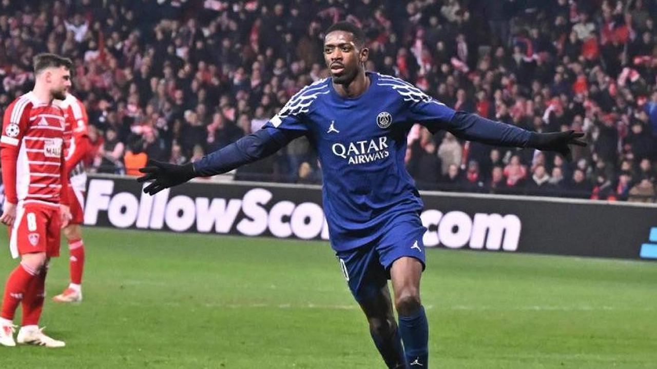 4 Catatan Menarik Brest Vs PSG: Ousmane Dembele Semakin Menunjukan Ketajamannya