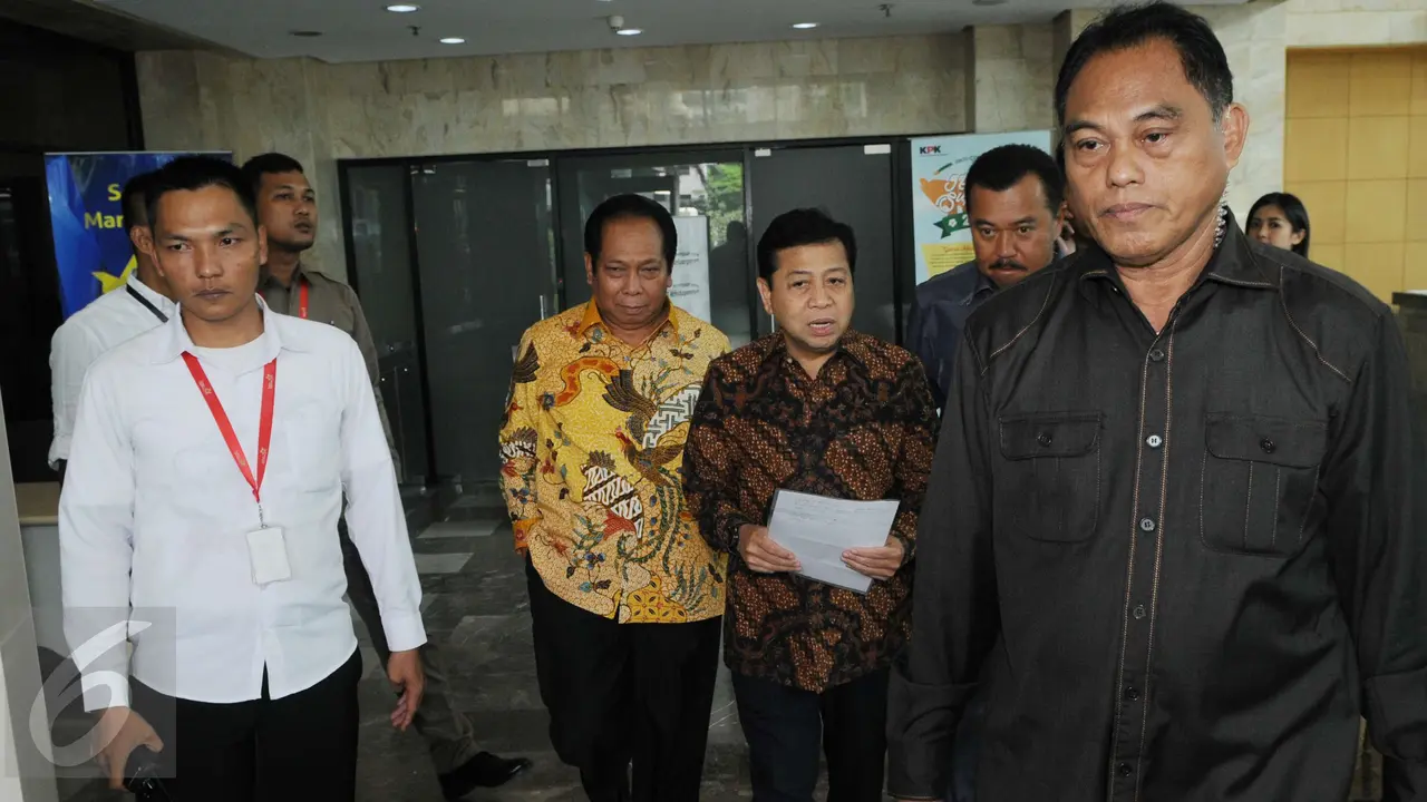 20170110-Ketua DPR Setya Novanto Diperiksa Penyidik KPK-Jakarta