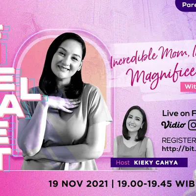 Parenting Talkshow bersama Mona Ratuliu di Fimela Fest 2021.