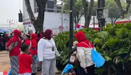 Cerita Warga Antre Sejak Subuh Demi Saksikan Upacara HUT RI di Istana