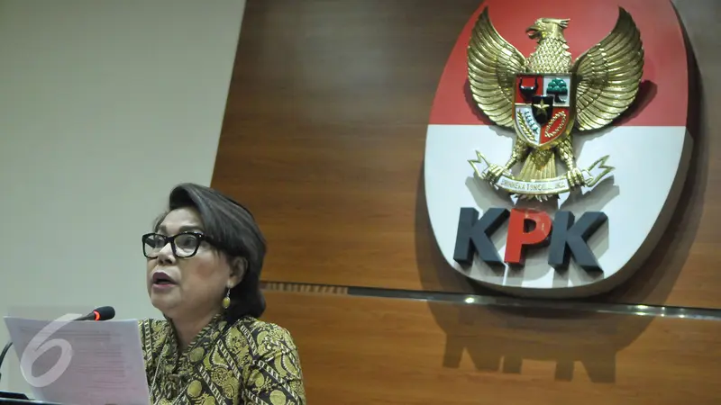 KPK Tetapkan Mantan Ketua BPPN Sebagai Tersangka- Basaria Panjaitan-Jakarta- Helmi Afandi-20170425