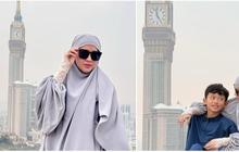 Intip Potret Dapur Okie Agustina dengan Motif Marmer yang Menawan