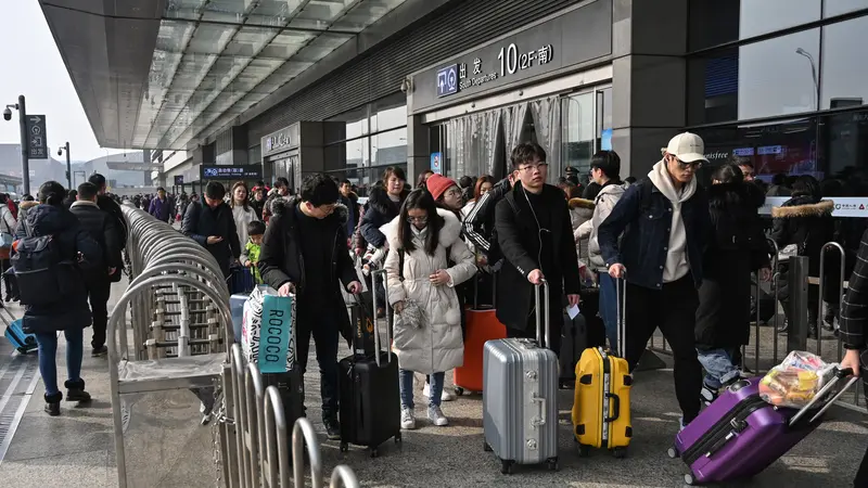 Arus Mudik ala Warga China