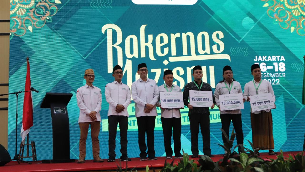 Rapat Kerja Nasional (Rakernas) LAZISNU 2022 di Hotel Golden Boutique Kemayoran Jakarta Pusat, Jumat (16/12/2022) (Istimewa)