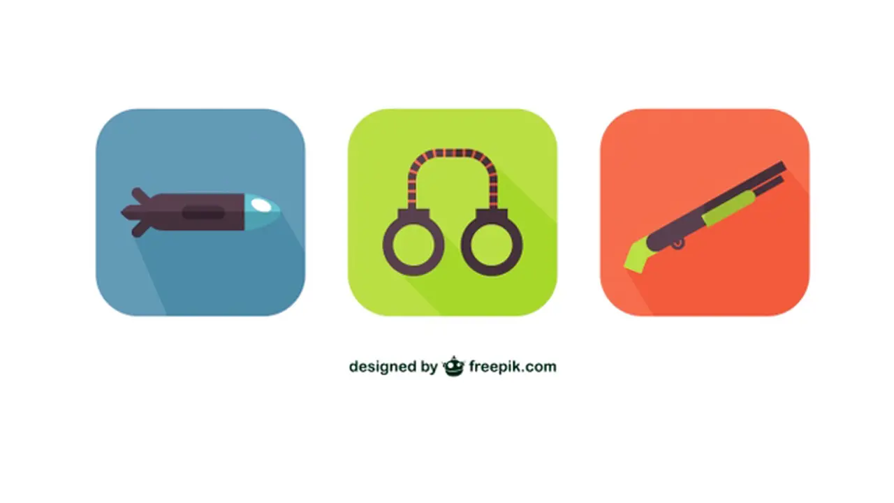 Ilustrasi Senjata - Kredit: Freepik