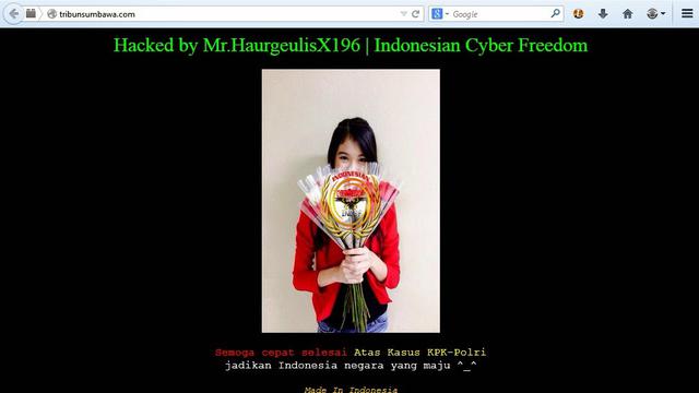 Prihatin Kasus Kpk Vs Polri Hacker Indonesia Serang Banyak Situs Tekno Liputan6 Com