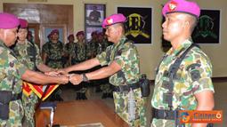 Citizen6, Cilandak: Kolonel Marinir Suhartono sebelumnya menjabat Komandan Detasemen Jalamangkara (Dandenjaka), sedangkan Kolonel Marinir Bambang Sutrisno selanjutnya akan mengikuti Sesko TNI. (Pengirim: Marinir)

 