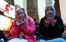 FOTO: Semangat Ramadan Menggema di Times Square New York