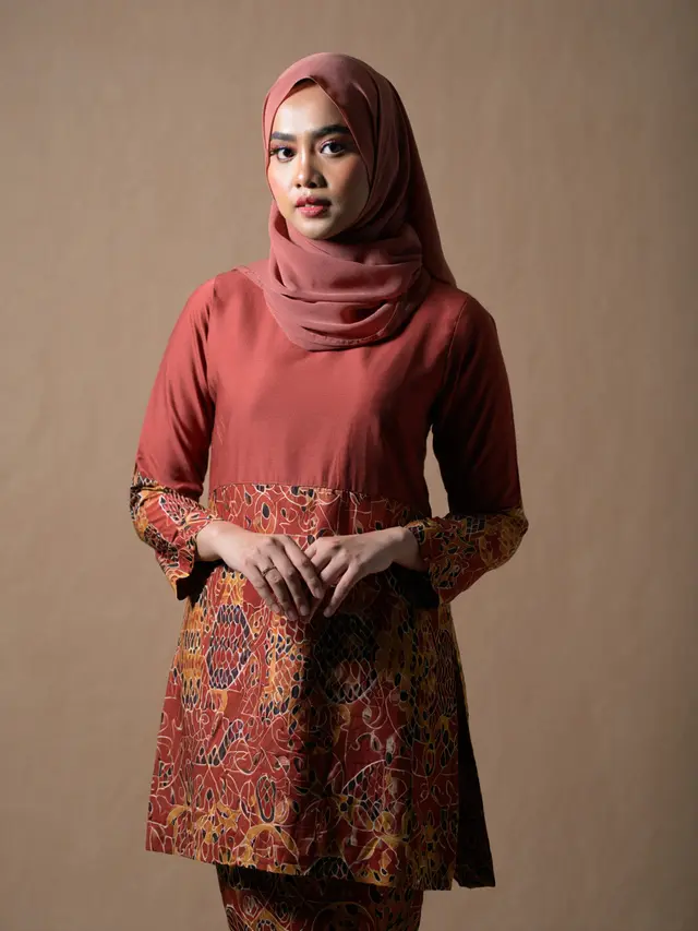 Model Gamis Batik Wanita yang Cocok untuk Hijabers