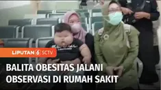 Muhammad Kenzi Alvaro, balita 16 bulan yang viral akibat bobotnya mencapai 27 kilogram, Jumat (24/02) siang, akhirnya dirujuk ke Rumah Sakit Hermina Kota Bekasi, Jawa Barat. Di rumah sakit, Kenzi akan menjalani observasi terkait kegemukan yang dialam...