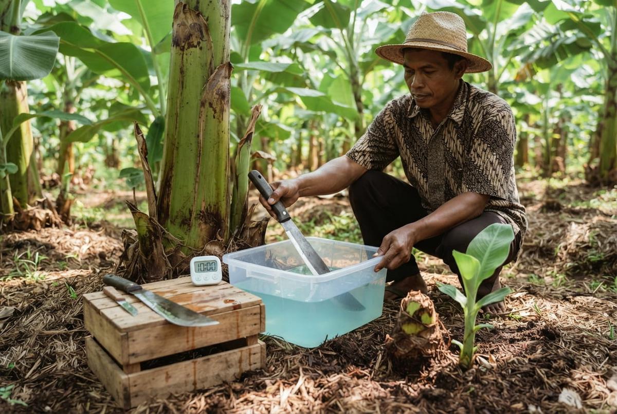 Cara Memilih Pohon Pisang yang Produktif