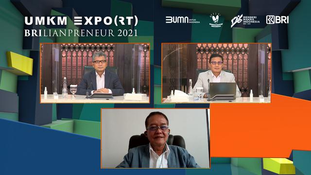 BRI kembali menggelar pameran virtual UMKM EXPO(RT) BRIlian Preneur pada 1-16 Desember 2021 dengan tema "Dari Indonesia untuk Dunia".
