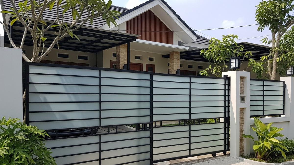 9 Model Pagar Rumah Modern Simple Tapi Look Elegan, Fungsional dan Jadi Favorit di 2026