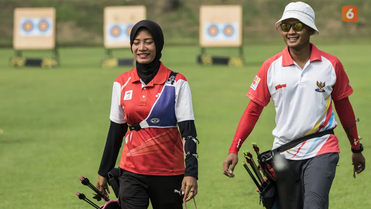 Latihan Panahan Asian Games