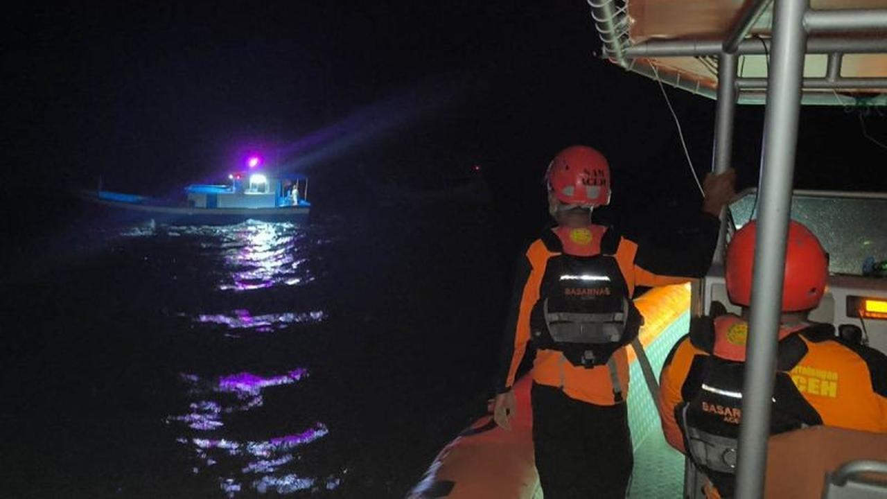 Basarnas Berhasil Evakuasi Dua Nelayan Aceh yang Hilang di Perairan Pulau Rondo