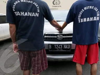 [FOTO] Polisi Amankan 17 Orang Spesialis Pencuri Truk
