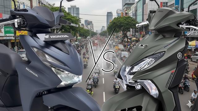 Yamaha Gear Ultima vs Honda BeAT