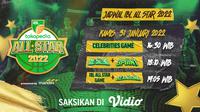 Link Live Streaming IBL All Star 2022 di Vidio, Kamis 31 Maret 2022. (Sumber : dok. vidio.com)