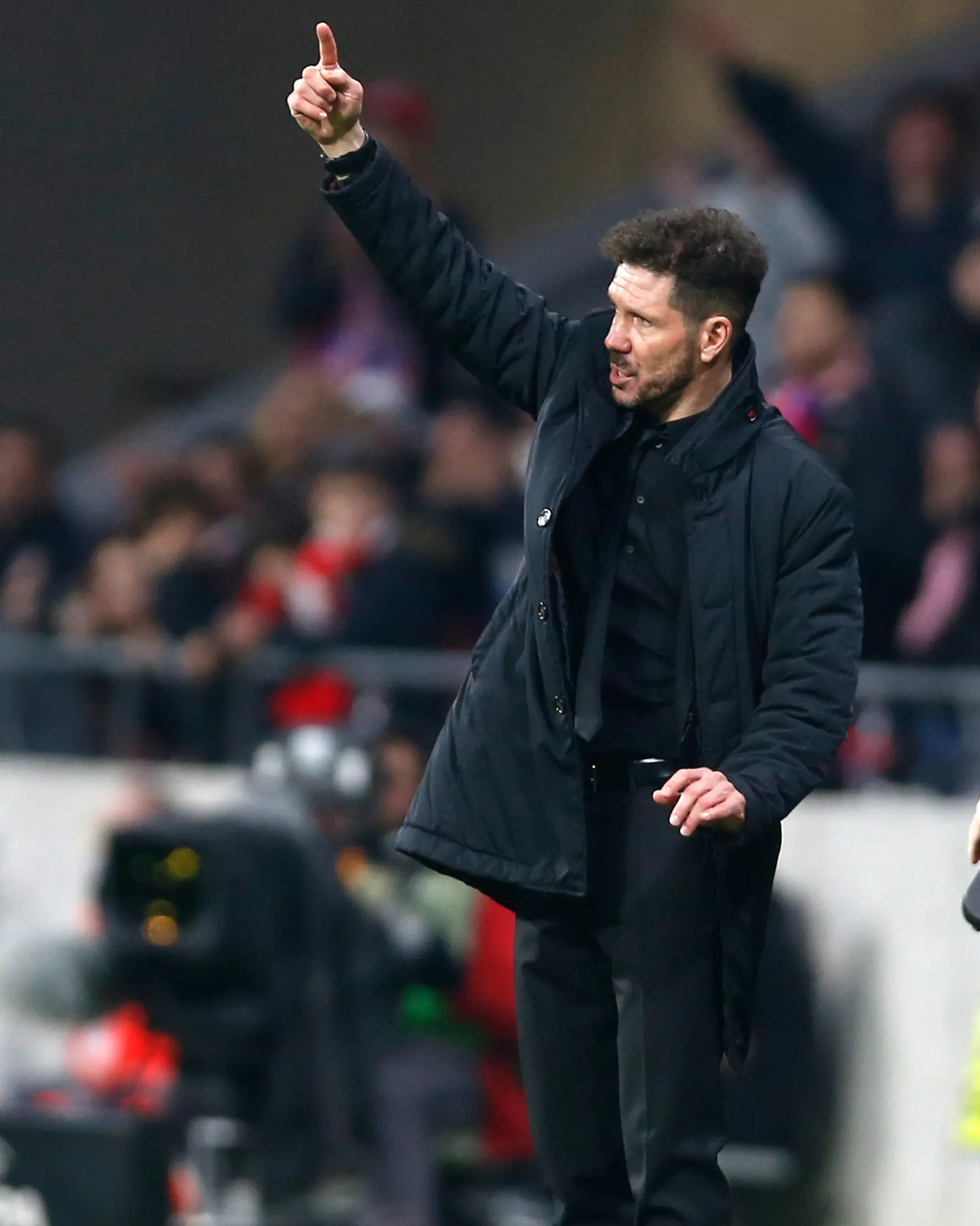 Pelatih Atletico Madrid Diego Simeone (AP / Francisco Seco)