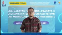 Tangkapan Layar - Direktur Jenderal informasi dan Komunikasi Publik Kominfo, Usman Kansong