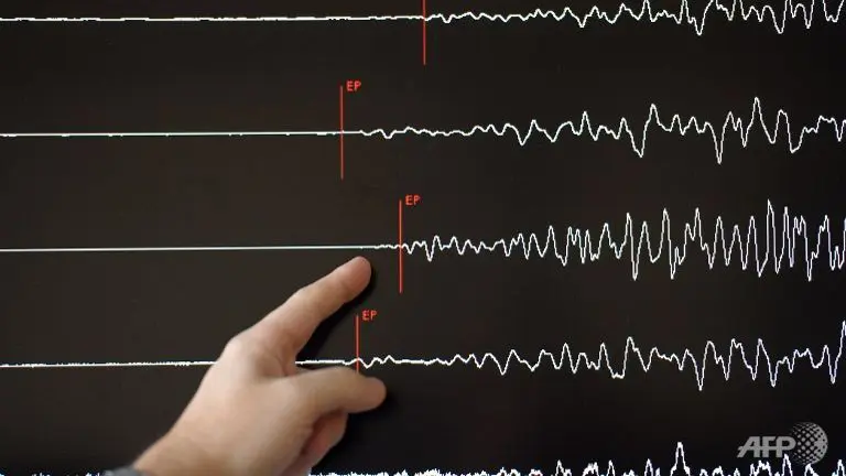 Ilustrasi gempa bumi (Photo: AFP/Frederick Florin)