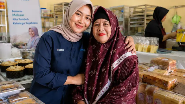 Dermiyanti, pengusaha UMKM  di Muaro Bungo, Jambi yang merintis usaha dengan modal kecil. (Istimewa)