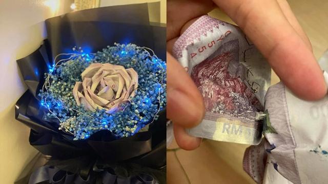 Buket Uang Dapat Merusak Uang,