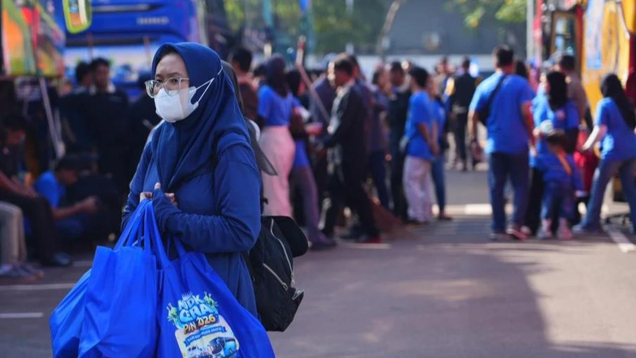 FOTO: Mudik Ceria PAN 2026 Berangkatkan Ribuan Warga Pulang Kampung Gratis