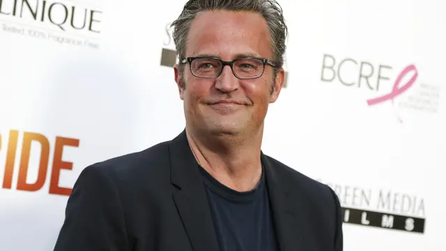 Matthew Perry pada 2015. (Rich Fury/Invision/AP, File)