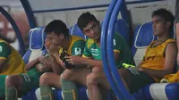 Degradasi, Pemain Sriwijaya FC Menangis di Kanjuruhan