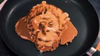 Foto: Kue Pancake Orangutan (youtube.com)