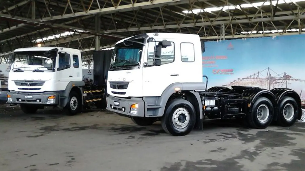 Truk Baru Mitsubishi Fuso Masih Inden