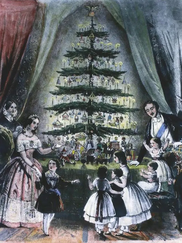 Pohon Natal di Inggris