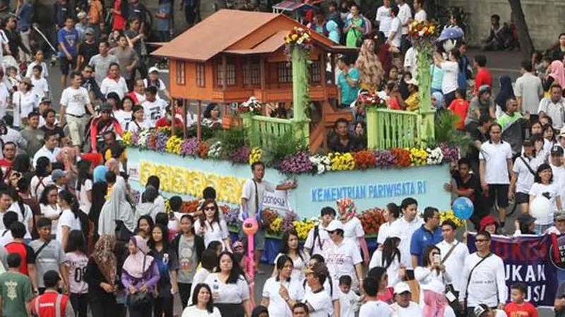 Makin Seru, Tomohon International Flower Festival (TIFF) 2017