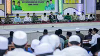 Plt Ketua Umum Partai Persatuan Pembangunan (PPP) Muhamad Mardiono menyambangi Pondok Pesantren Al Ihya Ulumaddin, Kecamatan Kesugihan, Kabupaten Cilacap, Jawa Tengah (Istimewa)