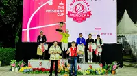 Tanpa Persiapan Khusus, Atlet Berkuda Belia Dinov Torehkan Prestasi di Piala Presiden
