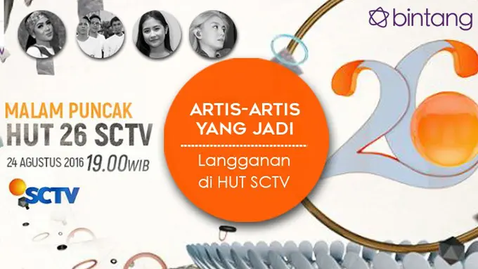[Bintang] Artis-artis di HUT SCTV