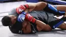 Ajang yang digelar oleh Pengurus Besar Persatuan Tarung Campuran Indonesia atau PB Pertacami ini untuk mencari petarung muda yang akan berlaga di kejuaraan dunia MMA pada 6-15 Desember 2024 di Indonesia. (Bola.com/M Iqbal Ichsan)