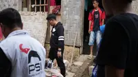 Banjir Surut, PSI Binjai Fokus Pemulihan Rumah Warga