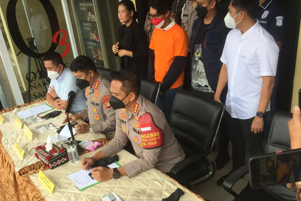 Ardhito Pramono tersangka narkoba jenis ganja