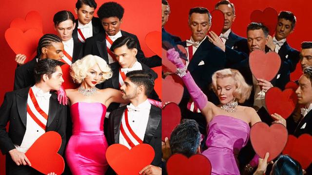 Potret Anya Geraldine Bergaya Ala Marilyn Monroe